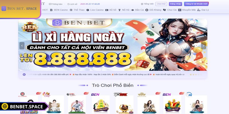 Cần vào đúng trang cá cược để thao tác